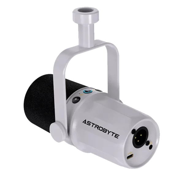 Mikrofon Dynamiczny AstroByte Pulsar White XLR / USB